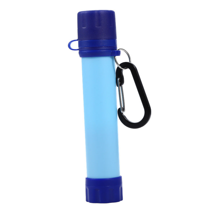 Emergency Survival Equipment Outdoor Portable Life Direct Drinking Straw Filter Outdoor Water Purifier