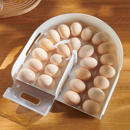 U-shaped Egg Box Can Be Stacked Multiple Layers