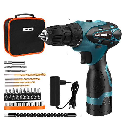 Multifunctional household lithium electric drill