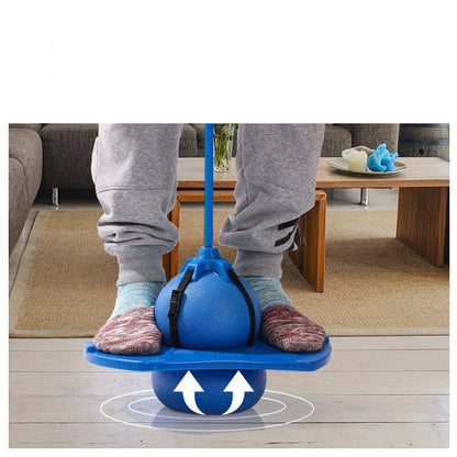 Premium quality Bouncing Jumper with adjustable handles, for kids and adults, Best alternative to skipping ropes, carrying capacity of 90-100KG (LBS198.416 to 2.20462)