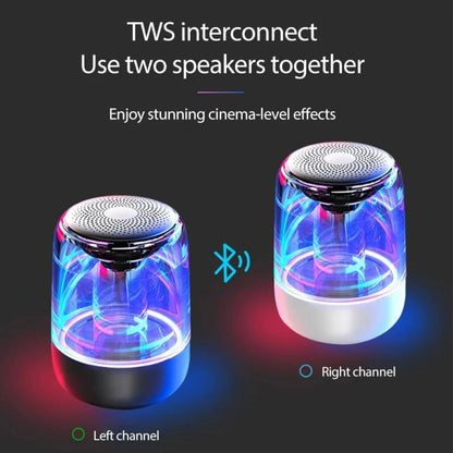 6D Sounds Loud Speakers Bluetooth 5.0, Portable Wireless Bluetooth Speaker Powerful High 6D Bass Radio With Variable Color LED Light, C7 wireless speaker