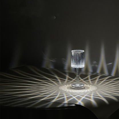 Diamond Crystal Lamp Bedroom Bedside Ambience Light Quiet Bar Table Atmosphere Light