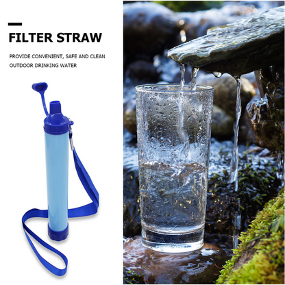Instant Pure clean Water,  Filters Straw Removes the Toughest Water Contaminants, Hiking, Camping, Outdoor Travel, Personal Emergency, Survival Tools, Summer Life Straw