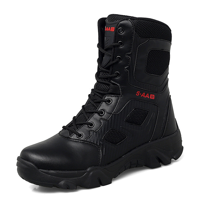 High-top outdoor hiking shoes, Durable Army boots