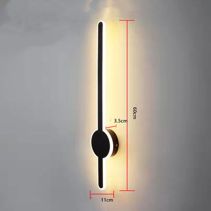 Minimalist Luxury Line LED Acrylic Wall Light, Aesthetic Lighting System, 5 star trends