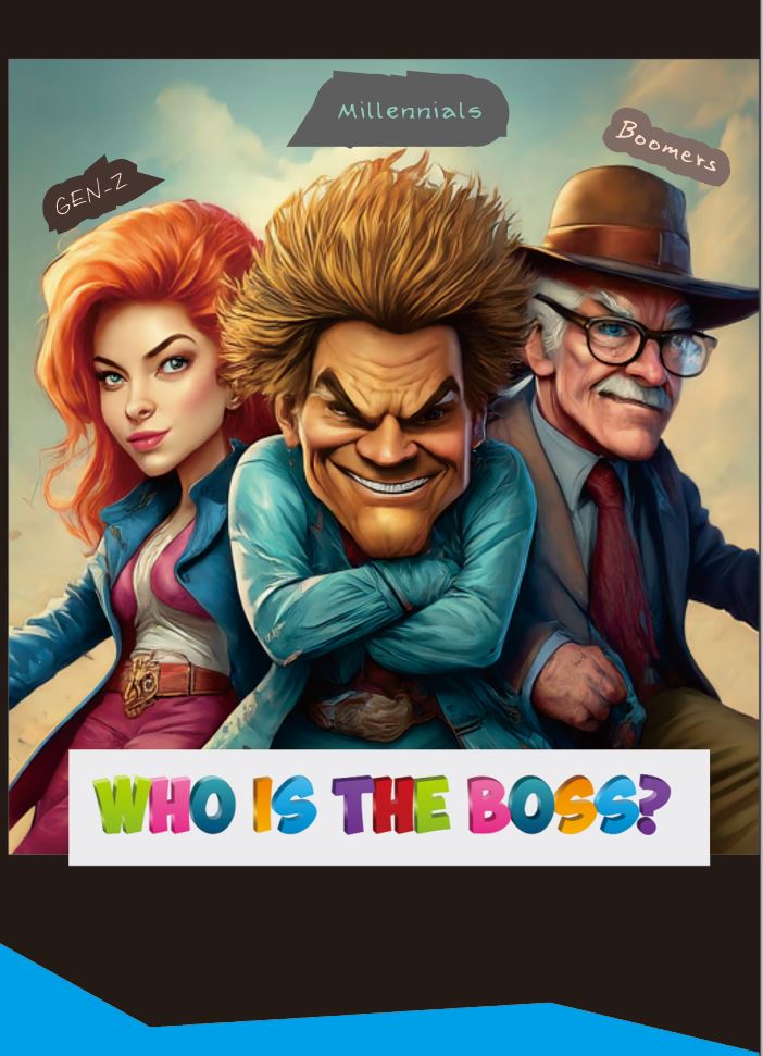 Generational Fight! Gen-Z vs Millennials vs Boomers; Who is the Boss! From Howdy Doody dolls to TikTok: The ultimate clash of the generations (eBook)