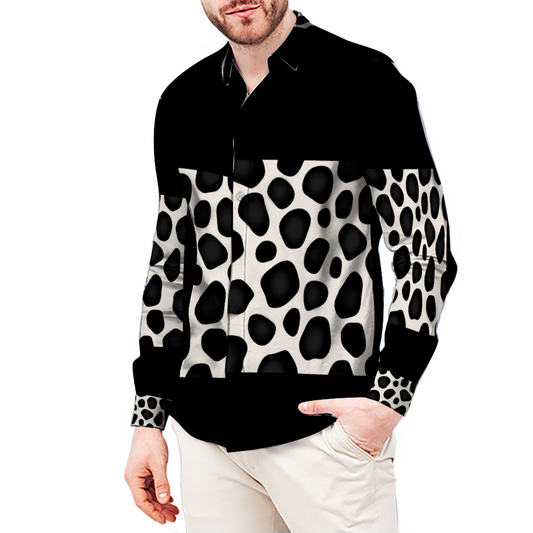 Cool Shirt goes great as a layer of a formal outfit or as a casual top for hot weather, long sleeves